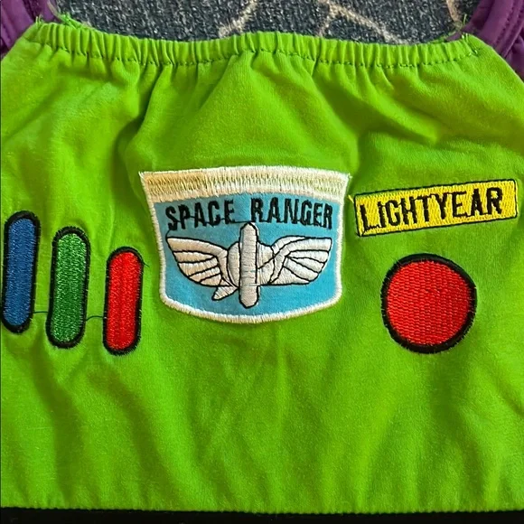 Kids Toy Story Buzz Lightyear Costume Dress - Picture 3 of 11